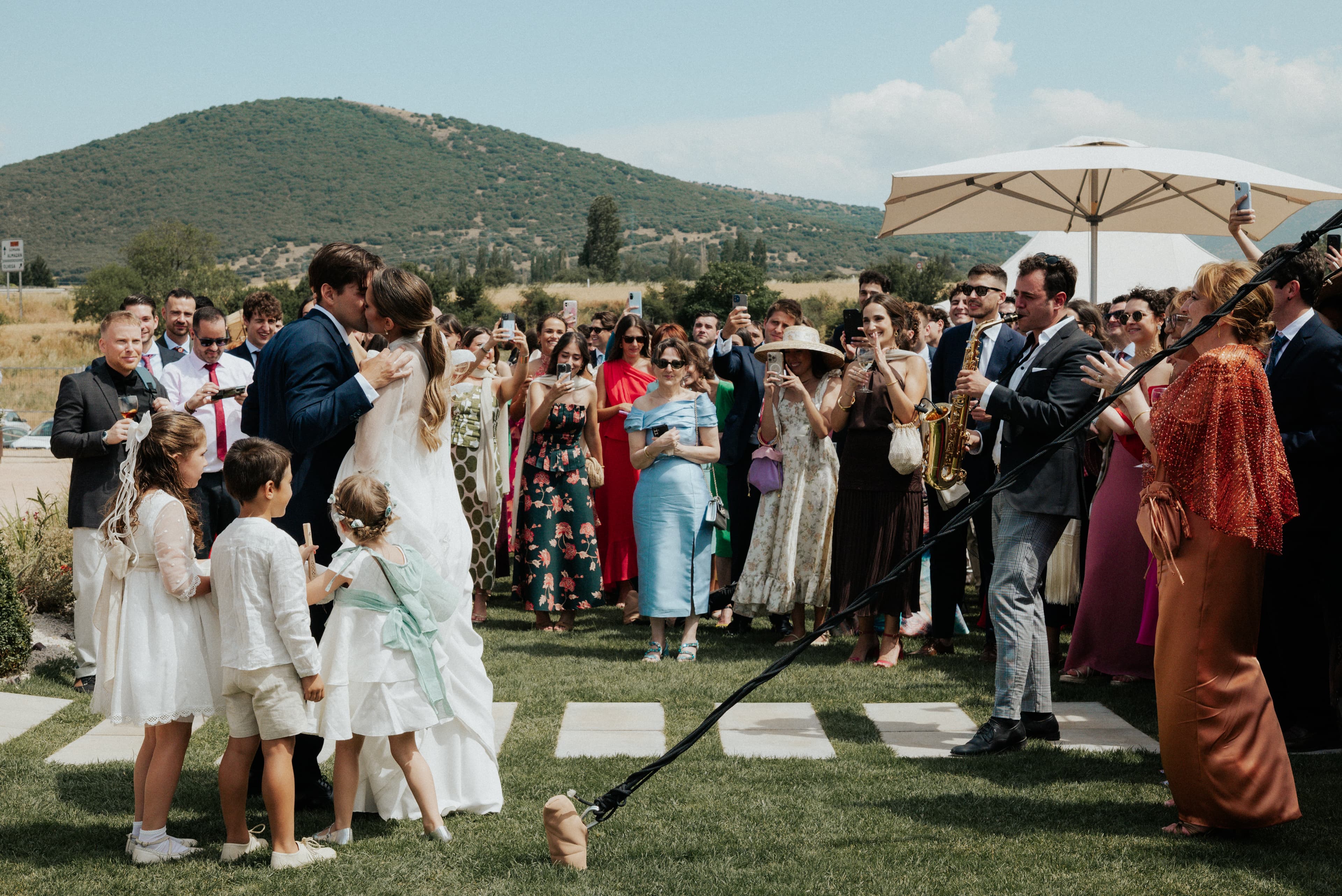 Recibimiento de novios